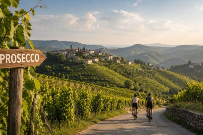 Cycling Through the Prosecco Hills